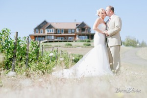 Wine country wedding