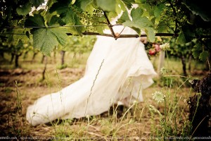 Wine country wedding
